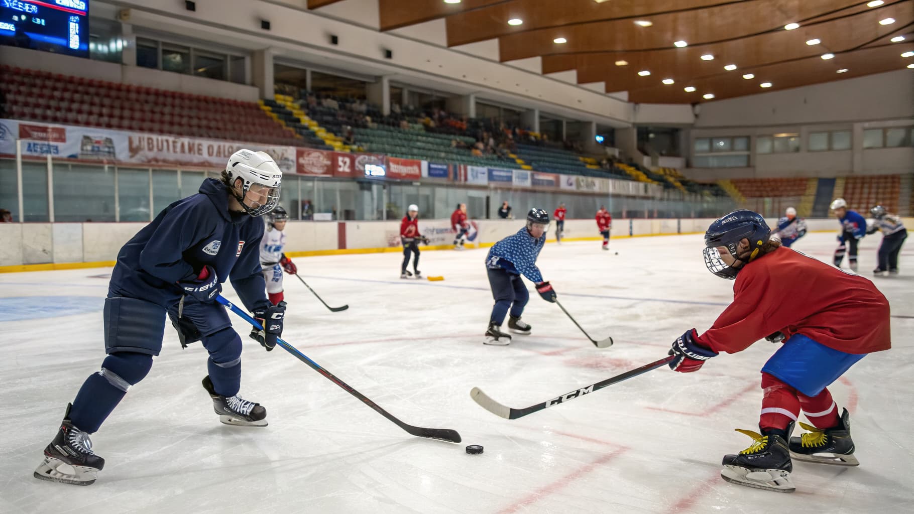 Hokej pro začátečníky: Pravidla, technika bruslení a kde hrát v Česku